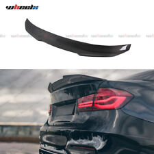 Carbon Fiber PSM Style Rear Trunk Spoiler Lip For Bmw F80 F30 3 Series 12-18 M3 picture