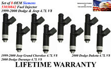Upgrade OEM Siemens 8x Fuel Injectors For 1999-2000 Jeep Grand Cherokee 4.7L V8  picture