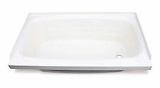 Lippert 209683 White Better Bath RV Tub Right Hand Drain 24