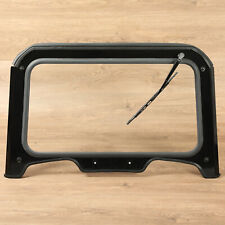 Glass Front Full Windshield For 2019+ Polaris RZR XP/ XP4 1000 Black picture