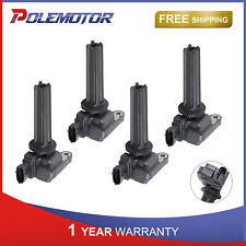 Set(4) Ignition Coils For 2003-2011 Saab 9-3 Aero 2.0L Turbo UF526 Replacement picture