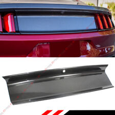 FOR 2015-2023 FORD MUSTANG GT REAL CARBON FIBER TRUNK PANEL DECKLID TRIM COVER picture