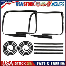 Rubber Door Weatherstrip Seal Kit For 1984-94 Chevy S10 Blazer GMC S-15 Jimmy picture