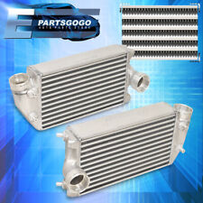For 01-09 Porsche 996 997 TT Bolt On Twin Turbo Aluminum Intercoolers Left+Right picture