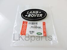 Range Rover Sport Supercharged Tailgate Emblem Black Land Rover Logo Oval Badge  picture