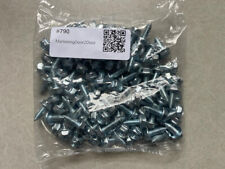 100 License Plate Screws for Import Cars | Metric 6mm x 16mm (#790) picture