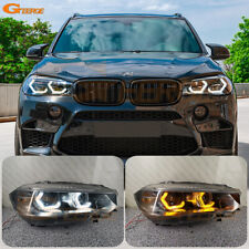 For BMW X5 X6 F15 F16 F85 F86 Concept M4 Iconic Style LED Angel Eyes Halo Rings picture