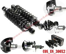 Rear Street Rod Coil Over Shock SET w/300 Pound Black Coated Springs picture
