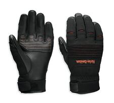 Harley-Davidson Men's Ovation Mixed Media Gloves, Black - 97136-23VM picture