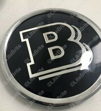 For black Brabus B 18.5CM Grille Badge Emblem for Mercedes Benz A B C E S Class picture