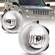 Fog Lights 2005-2010 Jeep Grand Cherokee Driving Front Bumper Lamps Left+Right picture