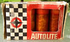 (4) Vintage AUTOLITE Racing Spark Plugs #BN603 High Performance UNUSED shelby picture