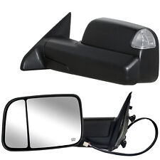 Power Heated Turn Signal Towing Mirrors For 09-18 Dodge Ram 1500 2500 3500 700 picture