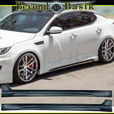 Add-On SIDE SKIRTS Body Kit For 2011 2012 2013 2014 2015 Kia Optima 2pc S Style picture