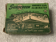 Vintage Sunscreen Windshield Glare Eliminator, No. 226, Kastar Inc., New York. picture