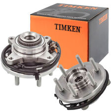 4WD TIMKEN Front Wheel Bearing & Hub Pair for 2015 - 2017 Ford F-150 6 Lug w/ABS picture