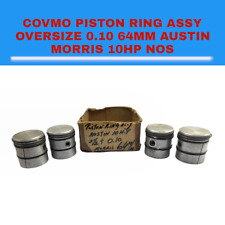 COVMO Piston Ring Assy Oversize 0.10 64mm Austin Morris 10HP NOS  picture