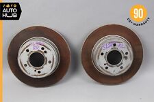 03-06 Mercedes R230 SL500 Rear Brake Rotors Disc Left and Right Set of 2 OEM picture