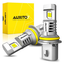 AUXITO 9007/HB5 LED Headlight Bulbs Kit High Low Beam 6500K Super White Bright picture