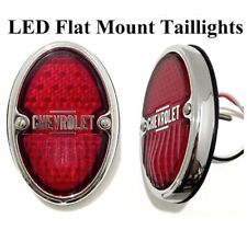 Chevrolet 2 Flush Mount 12v LED Taillights For Custom Hot Rod Street Rat Rod-2 picture