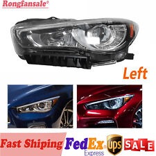 Left Headlight Fits Infiniti Q50 2014 2015 - 2017 Front Driver Side LED Headlamp picture