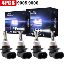 For Dodge Charger 2006-2010 COB LED Headlight Light Bulbs Kit 6000K Bright White picture