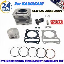 For KAWASAKI KLX125 KLX 125 Big Bore 150cc Cylinder Piston Upgrade Camshaft Kit picture