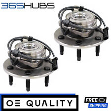 2x  Front Wheel Bearing Hub Assembly for 1999-2006 Silverado 1500 & Sierra 1500 picture