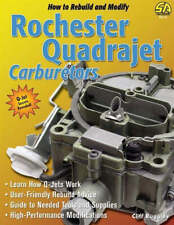 How To Build And Modify Rochester Quadrajet Carburetors Chevrolet Camaro Book picture