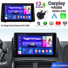 For 2011-2020 Dodge Grand Caravan Apple Carplay Car Radio Android 13 GPS Stereo picture