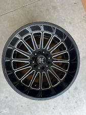 Force Offroad F40 20X12 6X135/139.7  -44 ET 106.1 CB Black Milled picture