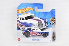 🚀 2022 Hot Wheels #102 HW Metro Cockney Cab II white/blue short card picture
