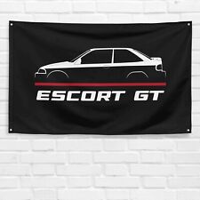 For Ford Escort GT 1993-1996 Car Enthusiasts 3x5 ft Flag Banner Birthday Gift picture