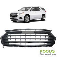 For 2018-21 Chevy Traverse Front Upper Bumper Grille Grill Gloss Black 84924280 picture
