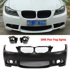 Front Bumper M3 Style  Fit for 2009-2011 BMW E90 E91 4dr 3-Series + Fog lights picture