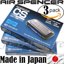 3 PACK JDM CS-X3 REFILL GENUINE EIKOSHA AIR SPENCER SQUASH AIR FRESHENER CSX3 picture