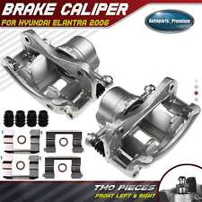 2pcs Disc Brake Caliper with Bracket for Hyundai Elantra 2006 Front Left & Right picture