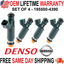 Denso Genuine 4pcs Fuel Injectors for 2002-2006 Nissan Altima & Sentra 2.5L I4 picture