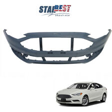 Front Bumper Cover for 2017-2018 Ford Fusion 17-18 Primered Plastic Black New picture