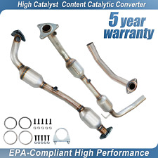Pair Catalytic Converter for 2007-2009 Toyota Tundra 5.7L left right highflow picture
