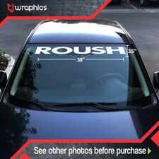 ROUSH Different Styles Racing Windshield Banner Decal Fits Mustang Vinyl Sticker picture