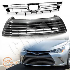 For 2015 2016 2017 Toyota Camry LE XLE Front Bumper Upper Lower Grille Assembly picture