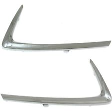 Grille Trim Set For 2017-18 Toyota Yaris iA 2016-20 Yaris LH and RH Outer Chrome picture