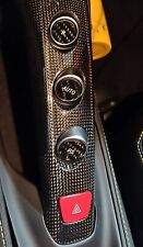 Fits Ferrari Portofino 19-22 F1 Gear Button in Black Carbon Fiber Kit picture