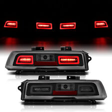 2014 2015 For Chevy Camaro LED Smoke Rear Brake Replacement Tail Lights Lamps picture