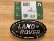 Range Rover Sport Supercharged Tailgate Emblem Black Land Rover Oval 3D Badge picture