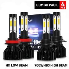 For 2015-2019 Ford F150 6000K LED Headlight Hi/Lo 4Sides Light Bulbs Combo 4PCS picture