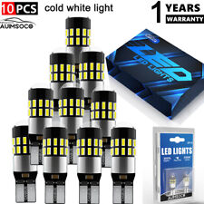 10pcs T10 168 194 LED License Plate Light Bulbs Interior Bulbs White For Nissan picture