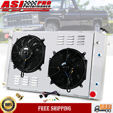 716 4 Rows Radiator Shroud Fan For 73-87 Chevy C/K C10 C20 C30 GMC C1500 Truck picture