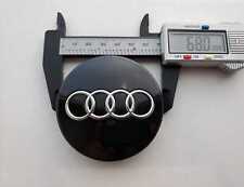 Set(4pcs) Audi 68mm Black Chrome Wheel Rim Center Hub Caps Replacement4B0601170A picture